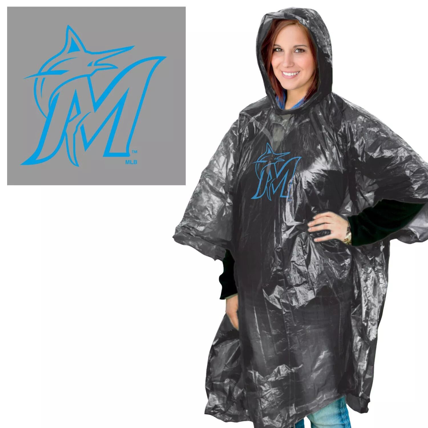 

Дождевик WinCraft Miami Marlins Team