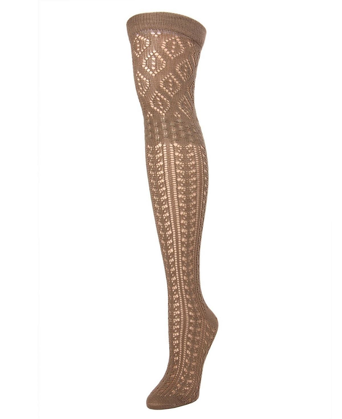 Женские носки выше колена Fret MeMoi носки осенне зимние утолщенные и удлиненные наколенники женские вязаные носки длинные обтягивающие до колена выше колена
