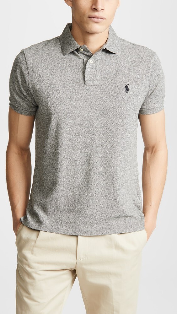 

Рубашка поло Polo Ralph Lauren Custom Slim Fit Mesh