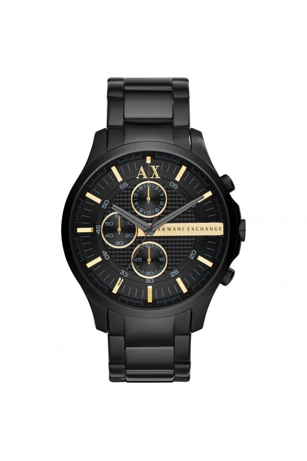 

Модные аналоговые кварцевые часы из нержавеющей стали - Ax2164 Armani Exchange, черный