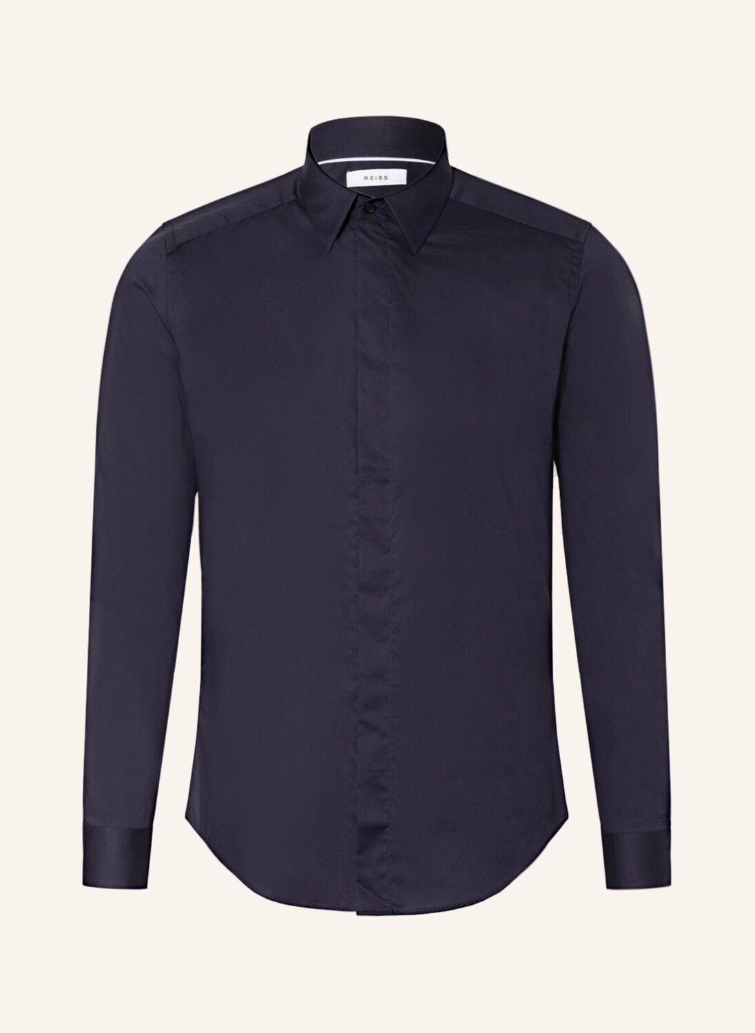 

Рубашка REISS KIANA Slim Fit, темно-синий