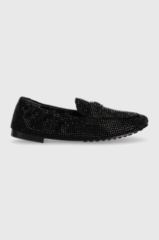

Замшевые лоферы Ballet Tory Burch, черный