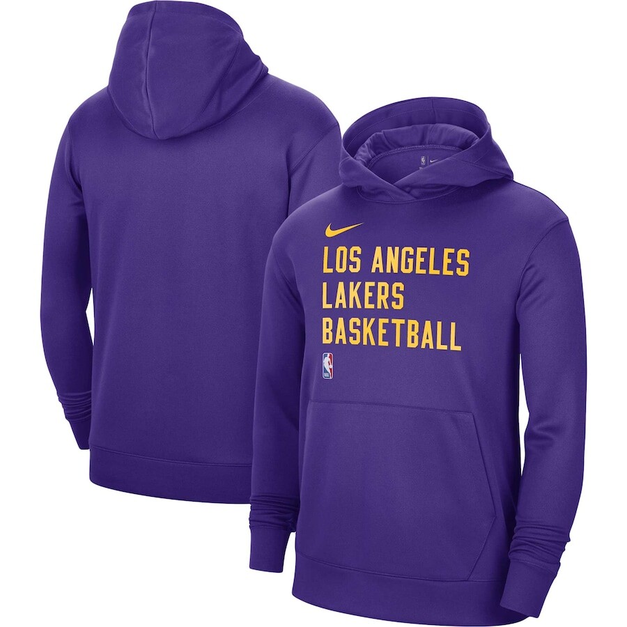 

Пуловер с капюшоном Nike Los Angeles Lakers, фиолетовый