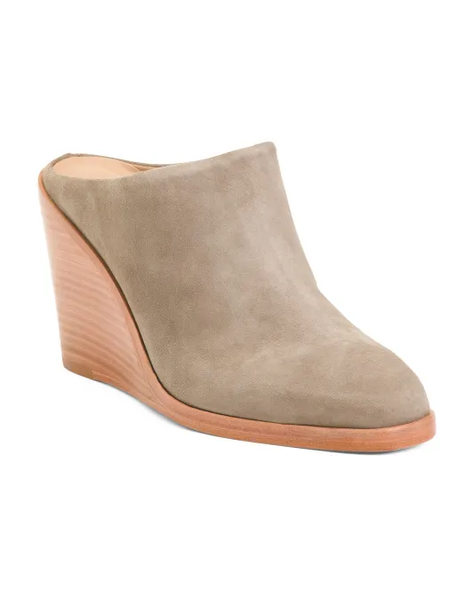 

Замшевые мюли Breana на танкетке Made In Brazil Joie, серо-коричневый