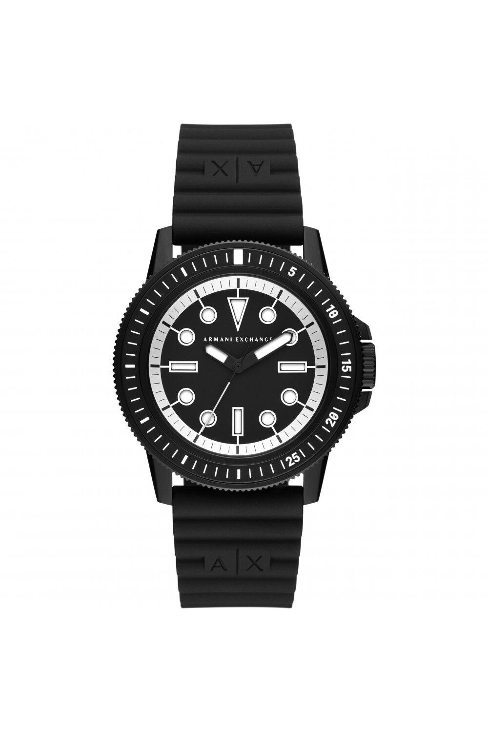 

Модные аналоговые кварцевые часы из нержавеющей стали - Ax1852 Armani Exchange, черный