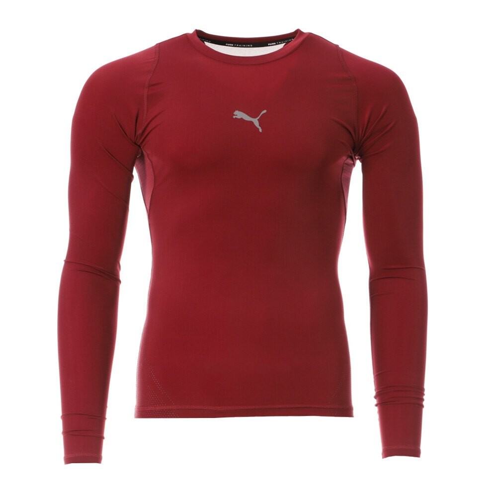

Базовый слой с длинным рукавом Puma Exo-Adapt, красный