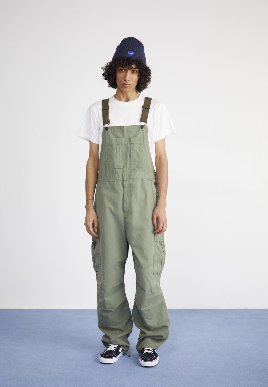 

Комбинезон Overall Marshall Carhartt WIP, цвет dollar green stone washed