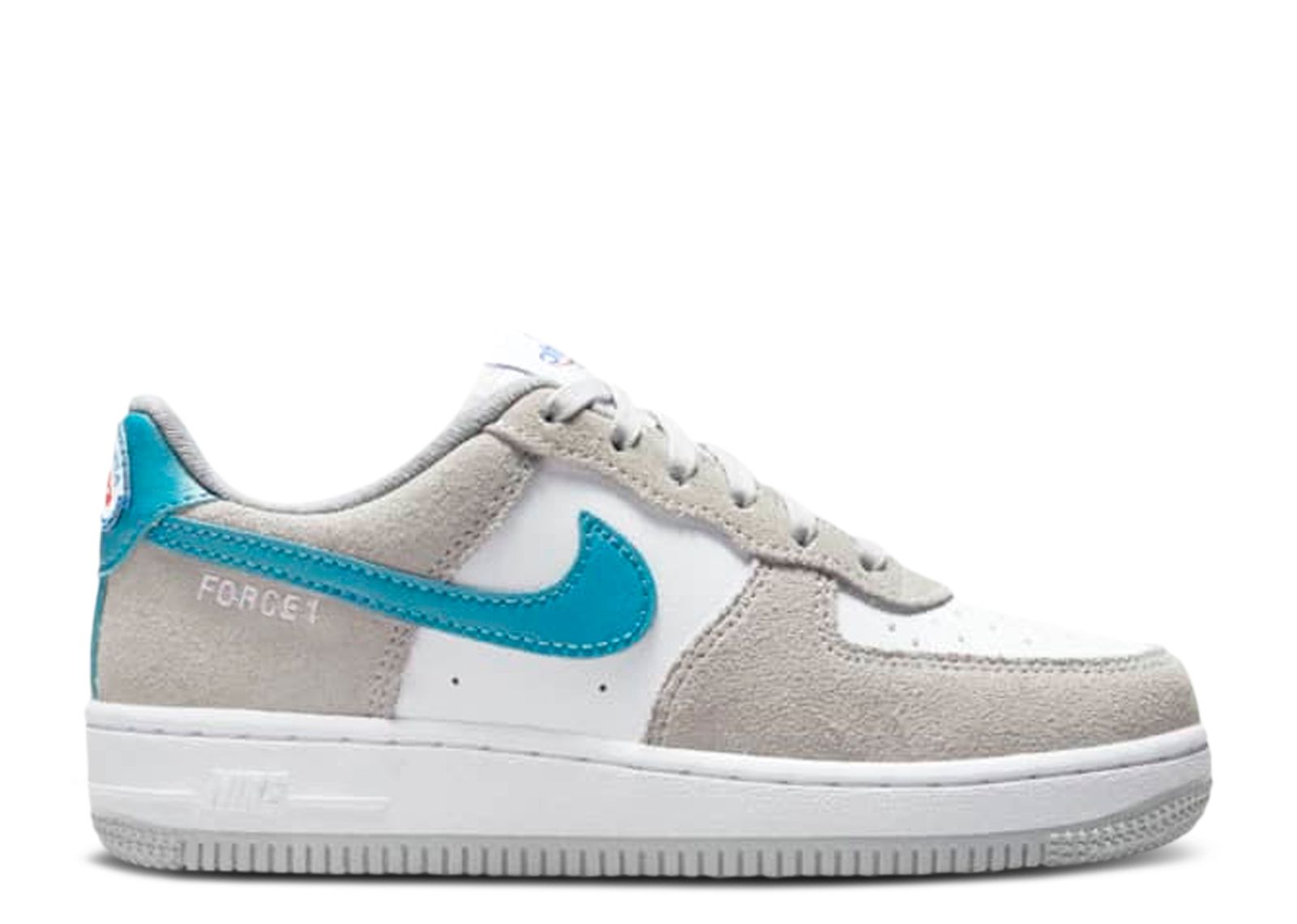 

Кроссовки Nike Force 1 Lv8 Ps 'Light Smoke Grey', серый