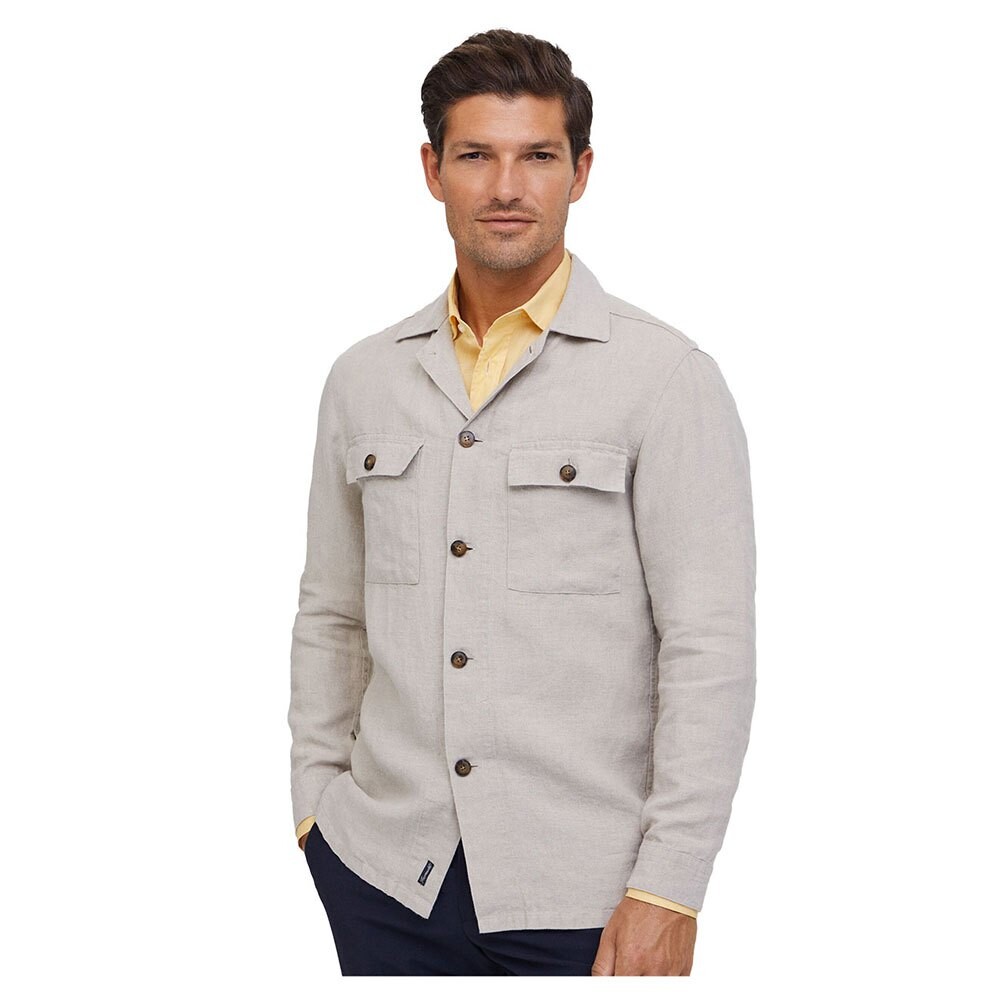 

Куртка Façonnable FM400358 overshirt, бежевый