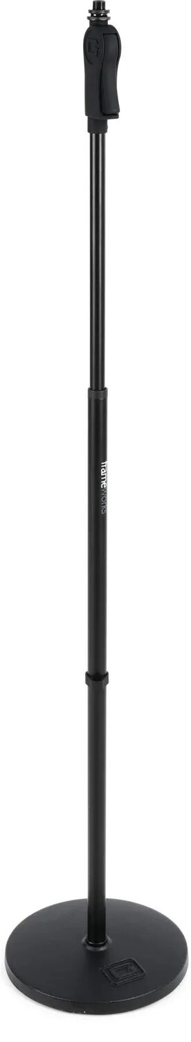 

Gator Frameworks GFW-MIC-1001 Deluxe 10-дюймовая микрофонная стойка с круглым основанием