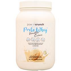 Power Crunch Proto Whey Ванильный крем 2,1 фунта