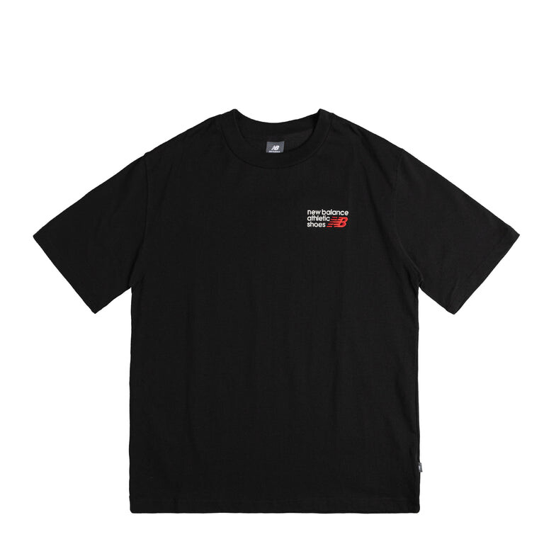 

Футболка Athletics Premium Logo Relaxed Tee New Balance, черный