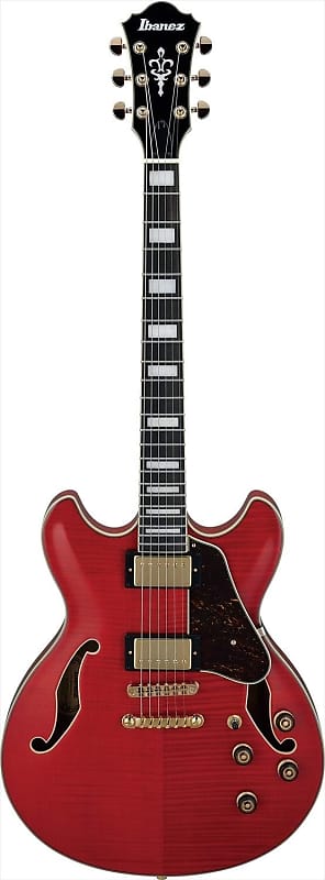 Электрогитара Ibanez AS93FM Artcore Expressionist Semi-Hollow Body Transparent Cherry Red