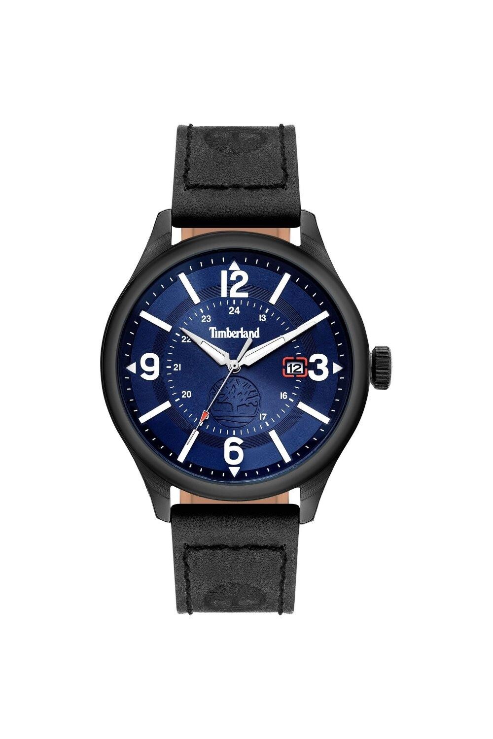 

Модные аналоговые кварцевые часы из нержавеющей стали - Tbl.14645Ub Timberland, синий