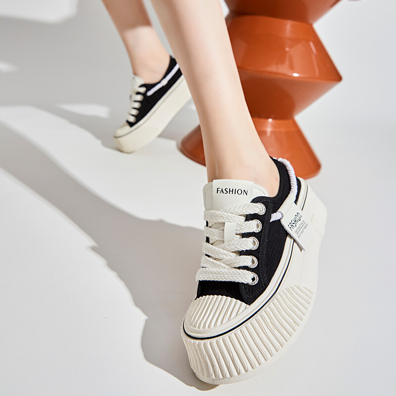 

Холщовые кеды женские с низким верхом Klammkicks, цвет Apricot