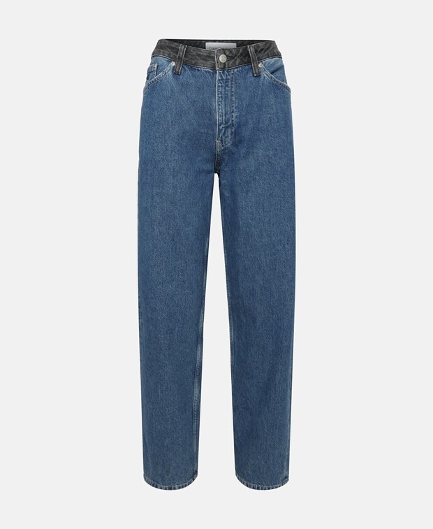 

Прямые джинсы Calvin Klein Jeans, темно-синий