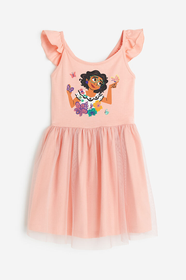 

Платье-юбка из тюля H&M, розовый