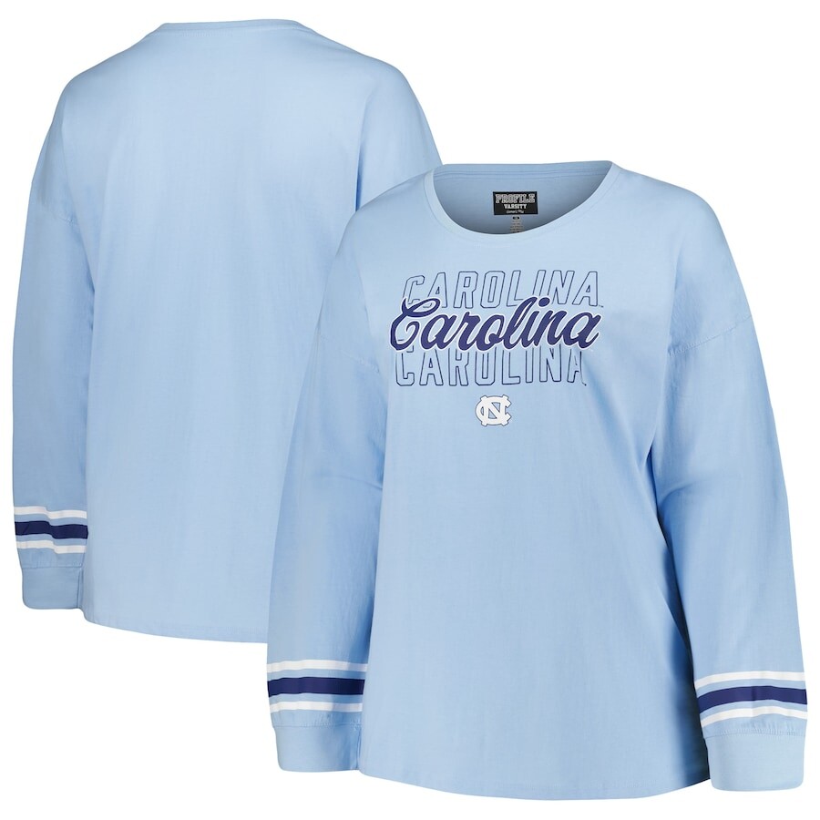 

Футболка с длинным рукавом Profile North Carolina Tar Heels, синий