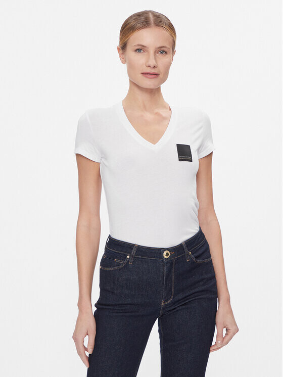 

Футболка стандартного кроя Armani Exchange, белый