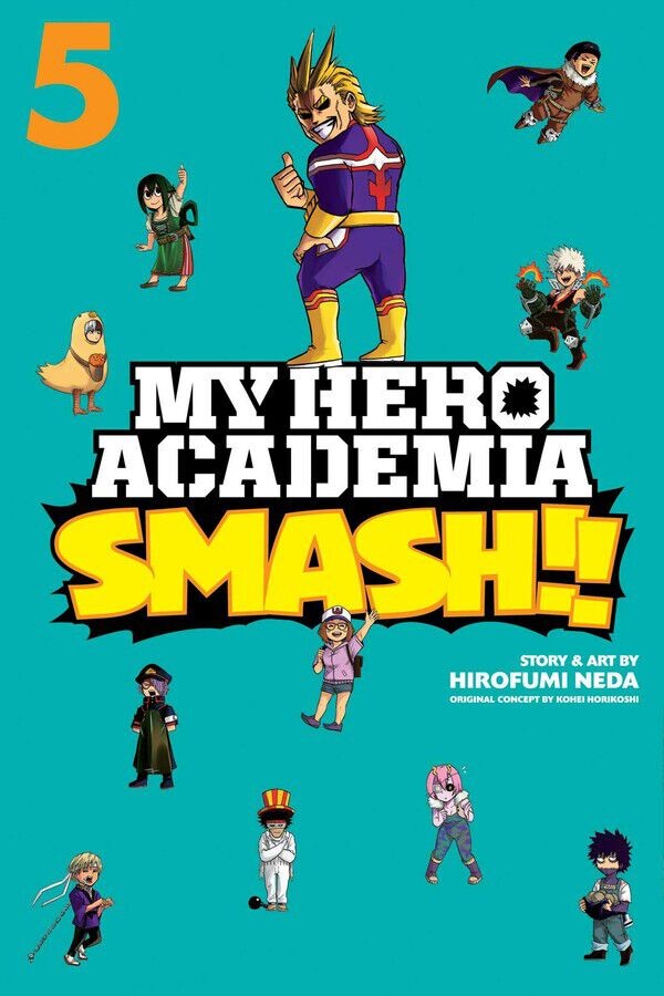

Манга My Hero Academia: Smash!! Manga Volume 5