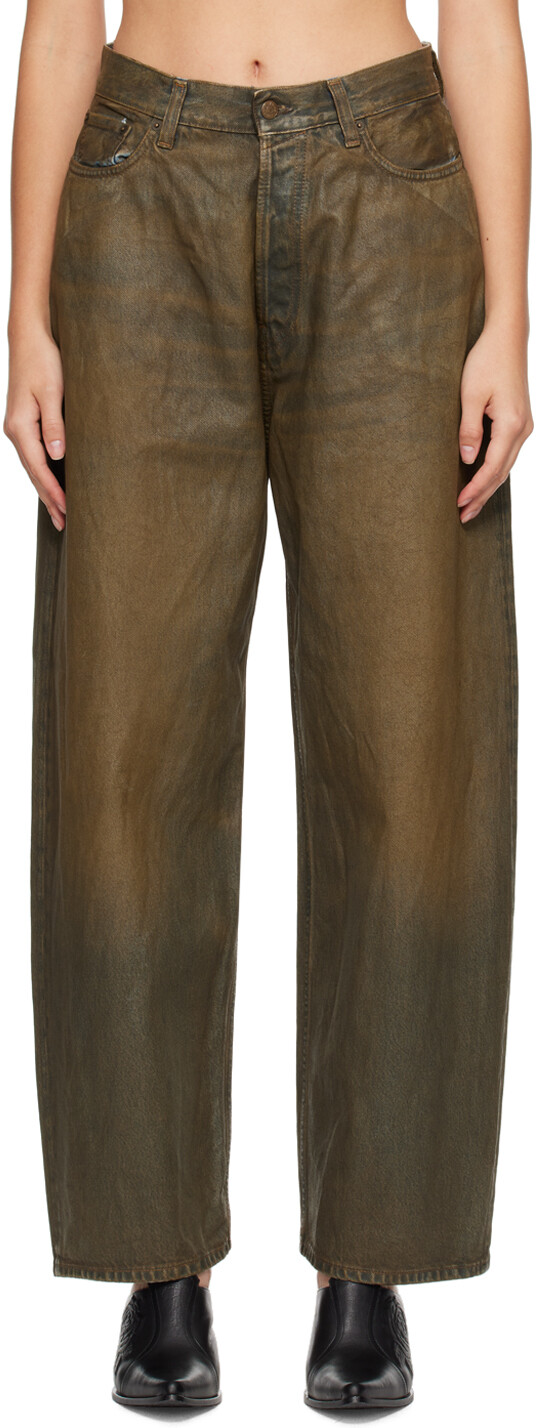 

Коричневые джинсы Baggy-Fit Голубой Acne Studios