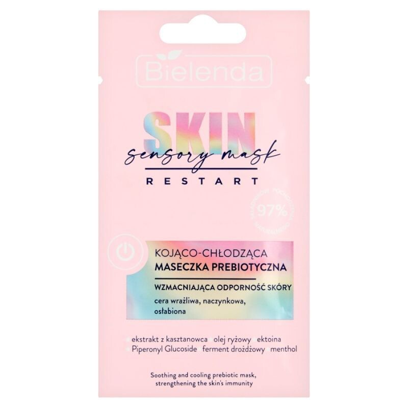 Bielenda Skin Restart Sensory медицинская маска, 8 g гибкая змейка shottime cleaningcord кал 20