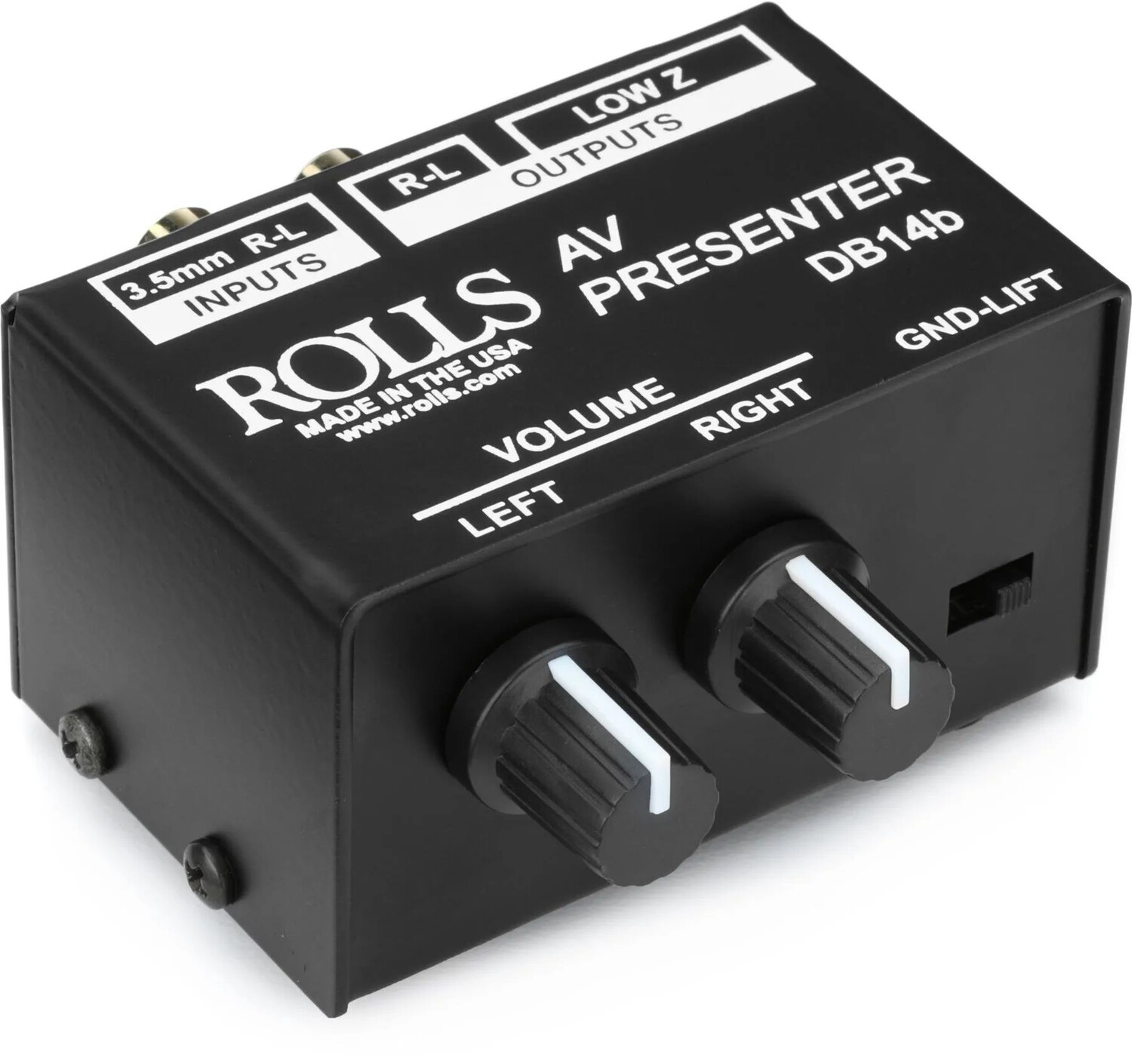 

Директ-бокс Rolls DB14b AV Presenter Stereo Patch