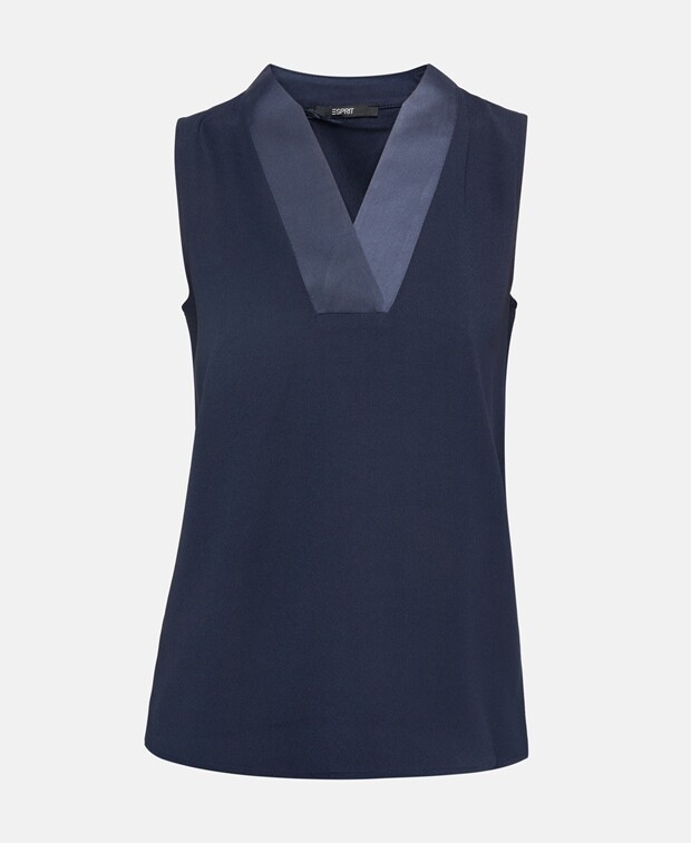 

Рубашка блузка Esprit Collection, темно-синий
