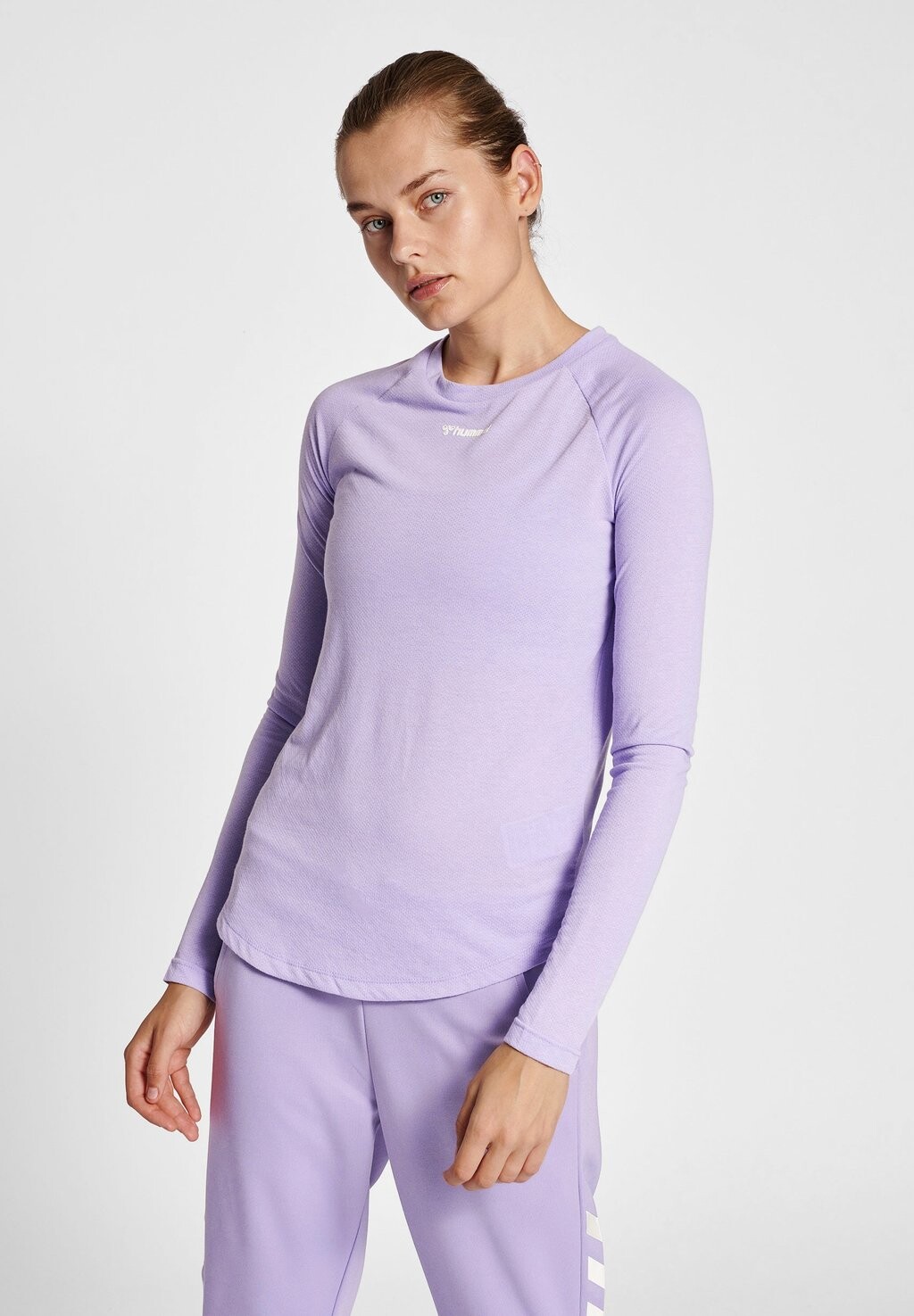 

Блузка с длинными рукавами Hummel, сиреневый
