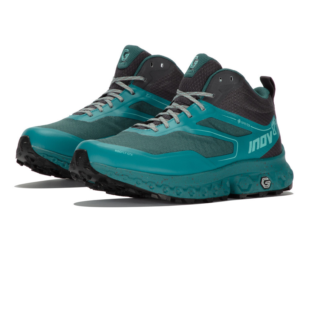 

Ботинки Inov8 RocFly G 390 GORE-TEX, зеленый