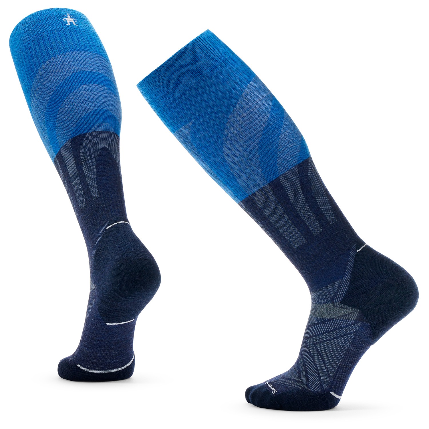 Носки для бега Smartwool Run Targeted Cushion Compression OTC Socks, цвет Deep Navy