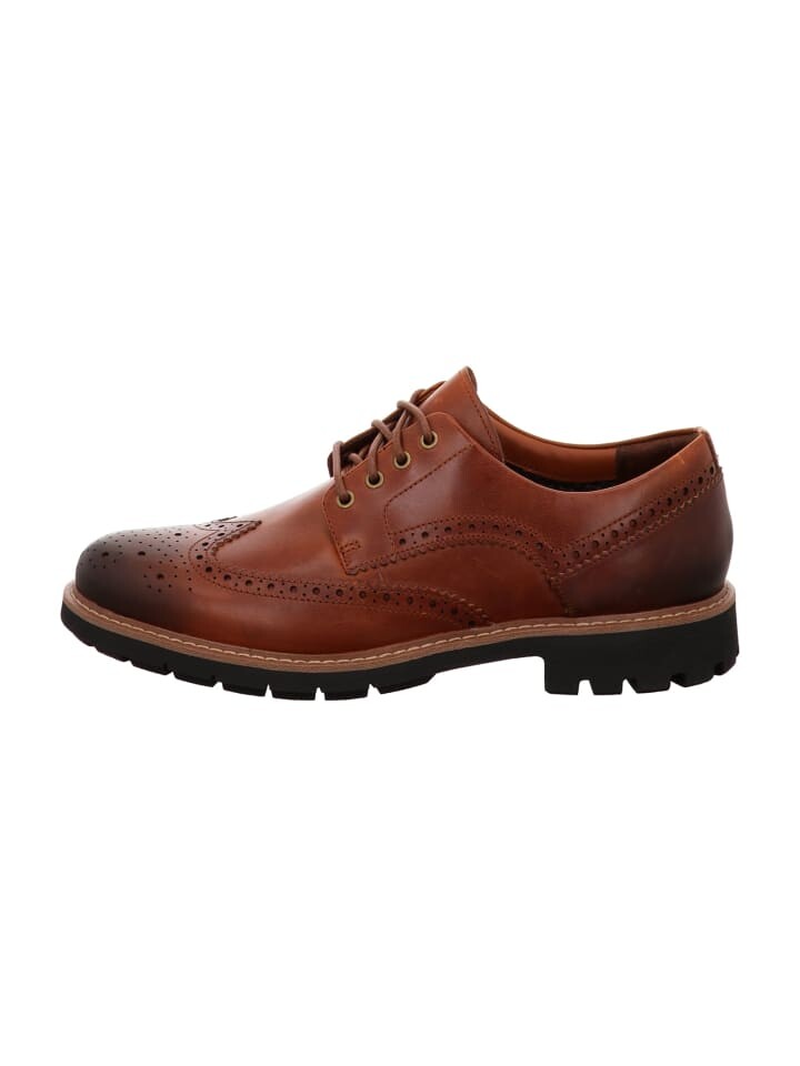 

Туфли на шнуровке Clarks, коричневый