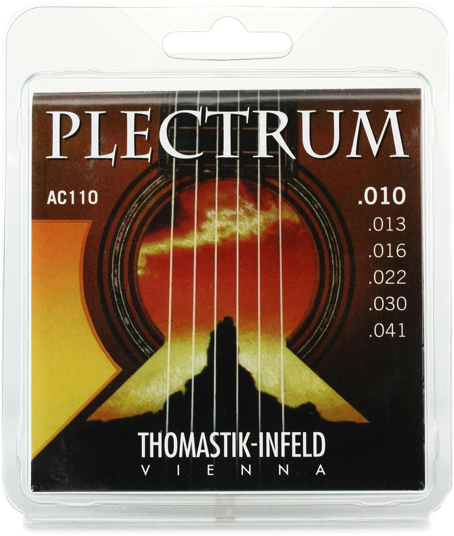 

Струны для акустической гитары Thomastik-Infeld AC110 Plectrum — .010-.041 Extra Light