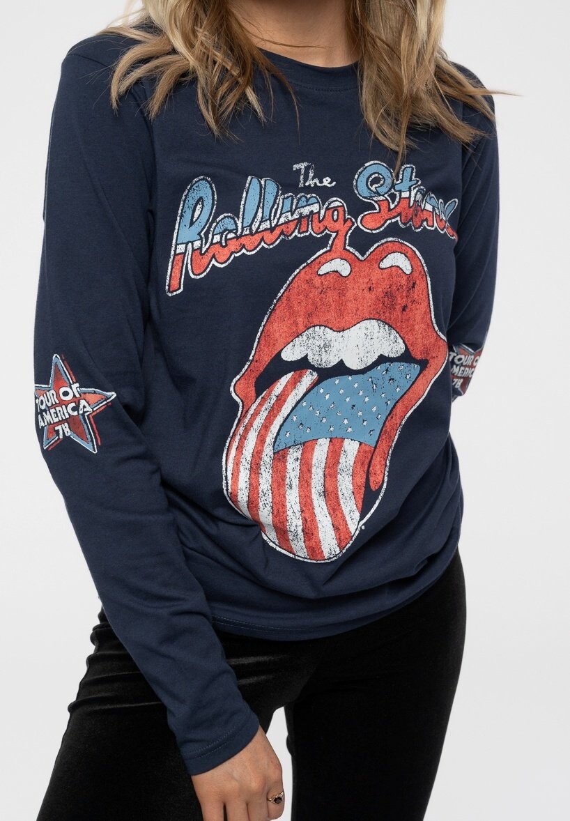 

Футболка с принтом THE ROLLING STONES US TOUR Paradiso Clothing, синий