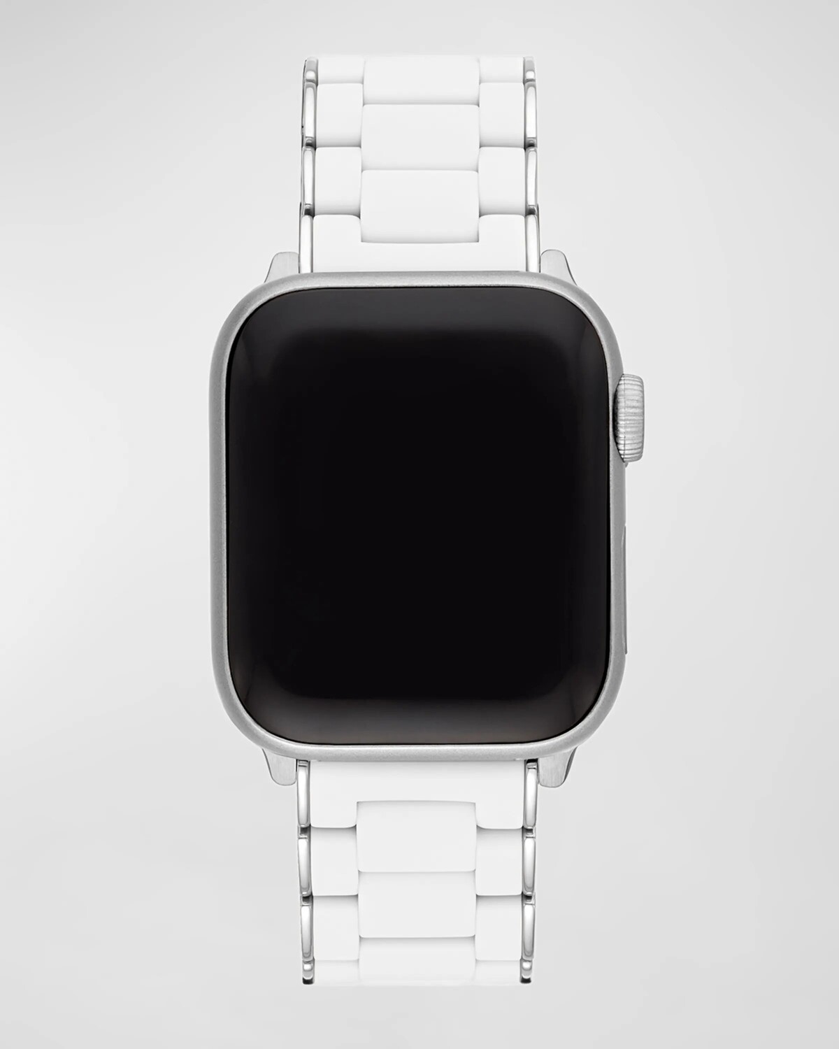

Браслет Apple Watch из нержавеющей стали в силиконовой обертке MICHELE, цвет White