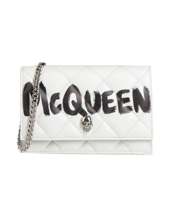 

Сумка через плечо ALEXANDER MCQUEEN, белый