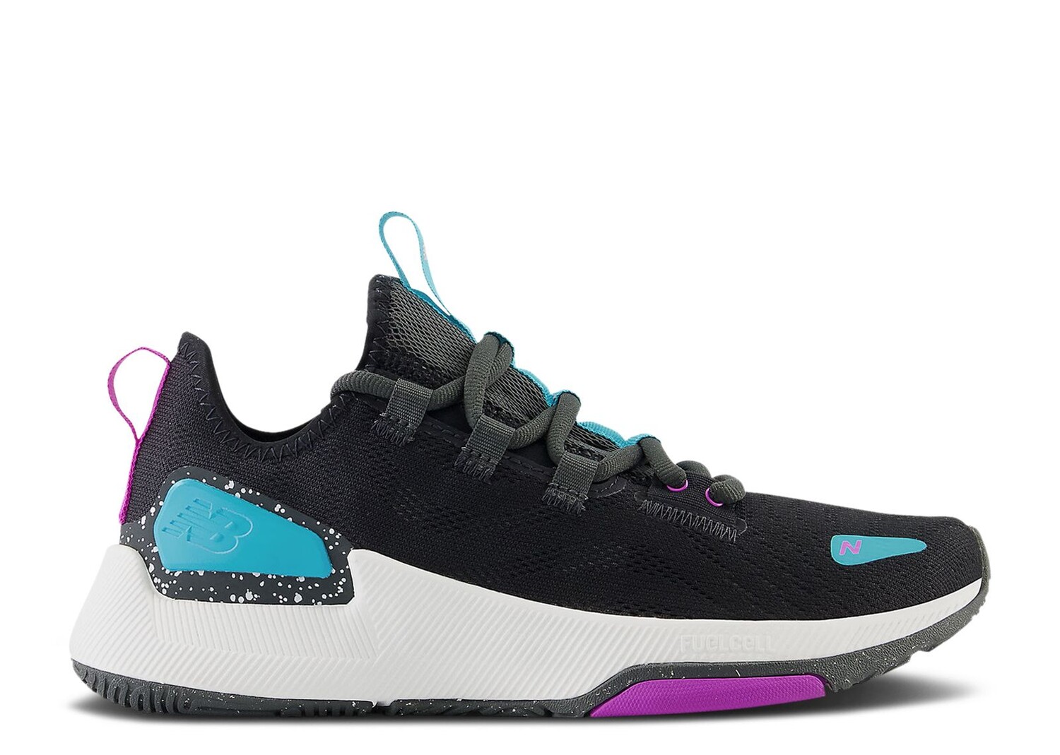 

Кроссовки New Balance Wmns Fuelcell Trainer V2 Wide 'Black Virtual Blue', черный