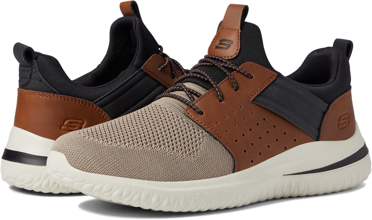 

Кроссовки Delson 3.0 - Cicada SKECHERS, цвет Brown/Tan