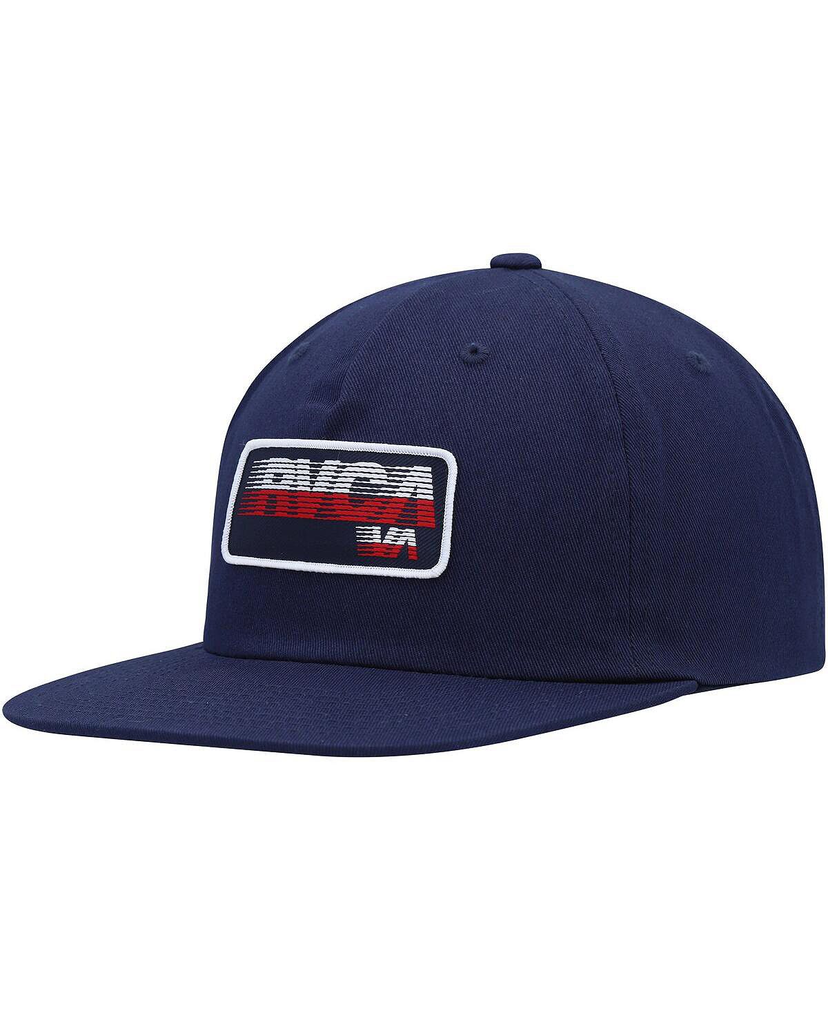 Мужская темно-синяя шляпа Snapback Motion RVCA