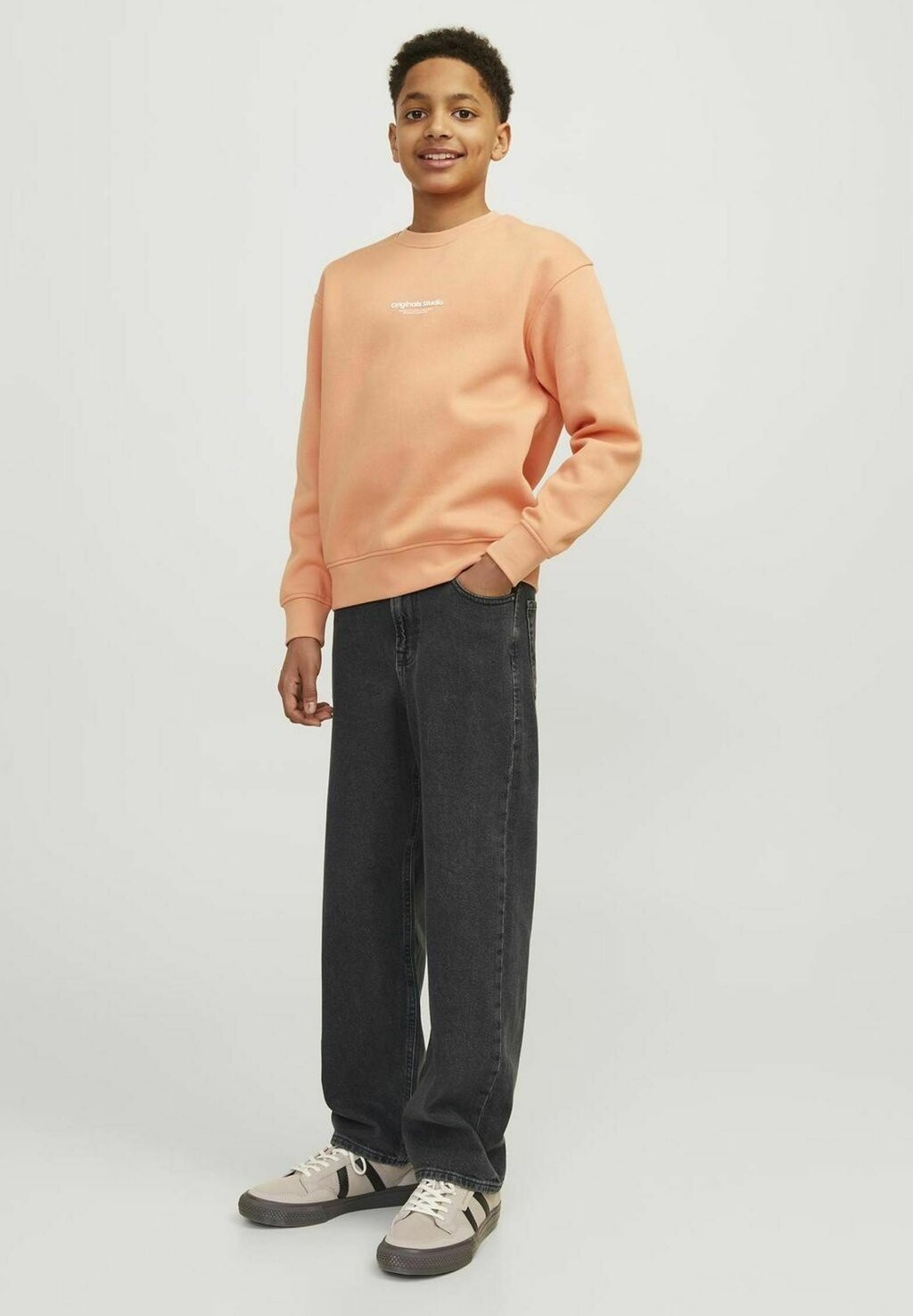 

Джинсы Straight Leg ALEX ORIGINAL Jack & Jones Junior, цвет black denim