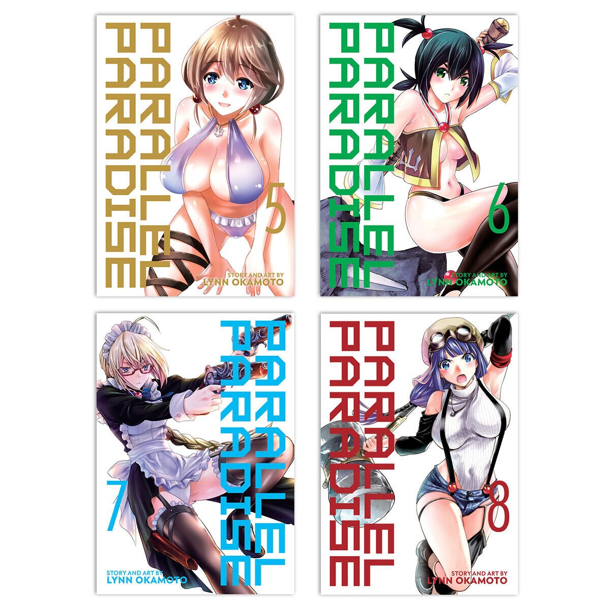 

Манга Parallel Paradise Manga (5-8) Bundle