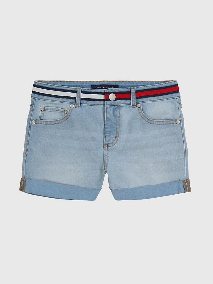 

Джинсовые шорты с манжетами для больших детей Tommy Hilfiger