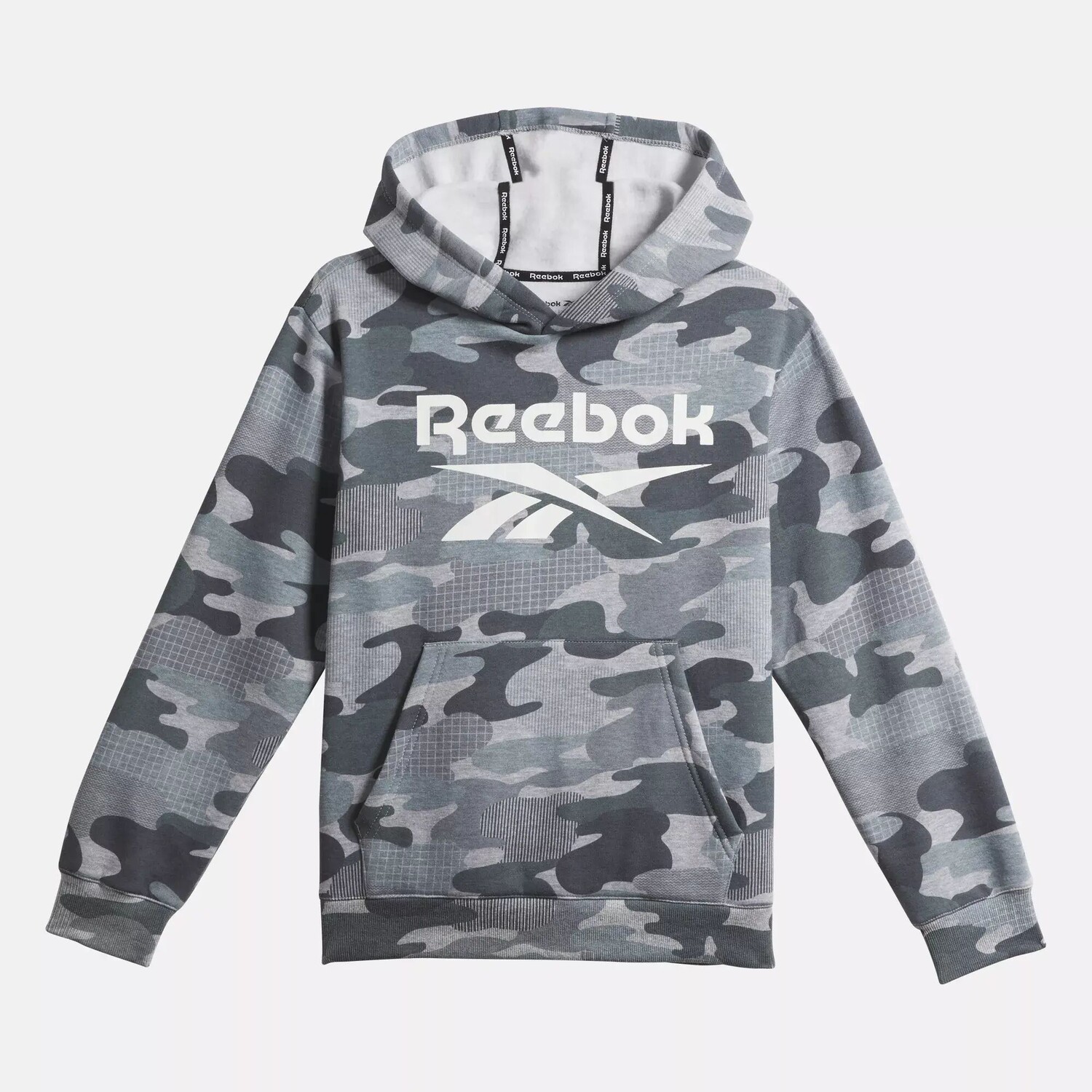 

Худи ID Reebok, серый камуфляж