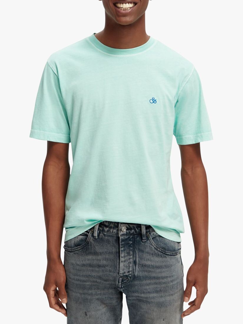 

Футболка стандартного кроя Scotch & Soda, цвет залива