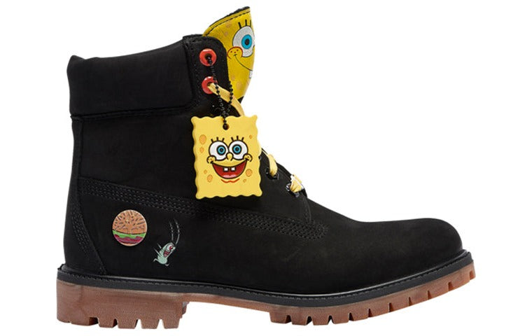 

Ботинки Timberland x Spongebob, чёрный