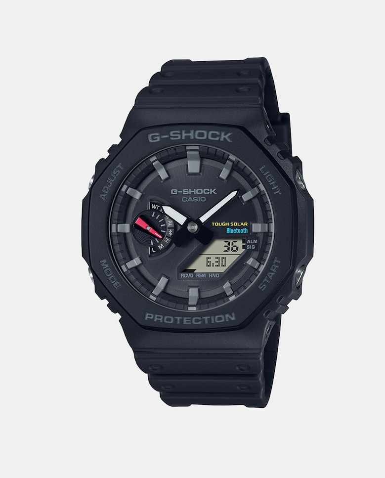 G-Shock 2100 Series GA-B2100-1AER Мужские часы из черной смолы Casio, черный