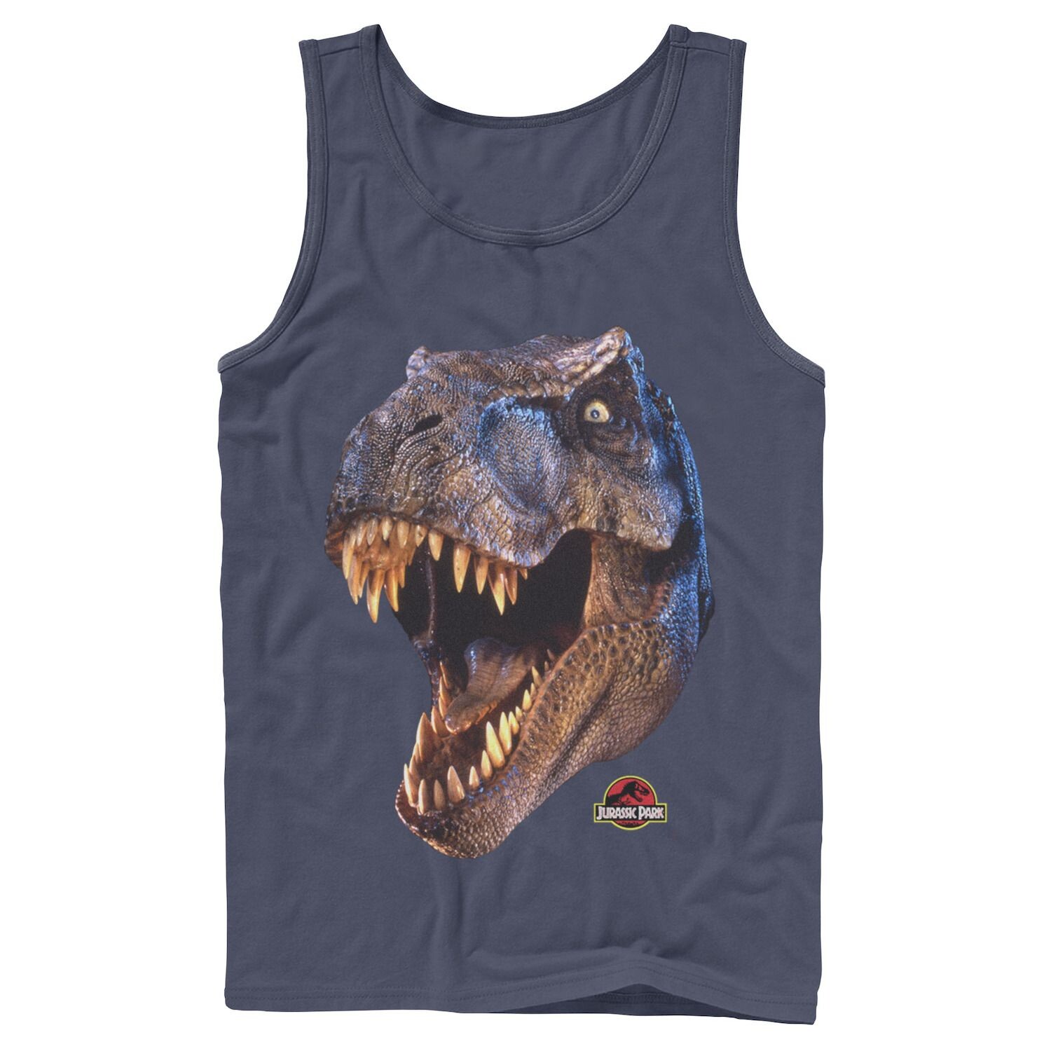 

Мужская майка с принтом «Парк Юрского периода» T-Rex Head Roar Licensed Character