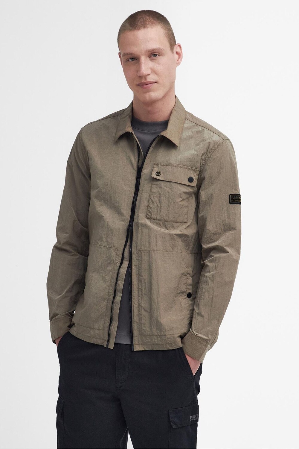 

Встроенная верхняя рубашка Barbour International, бежевый