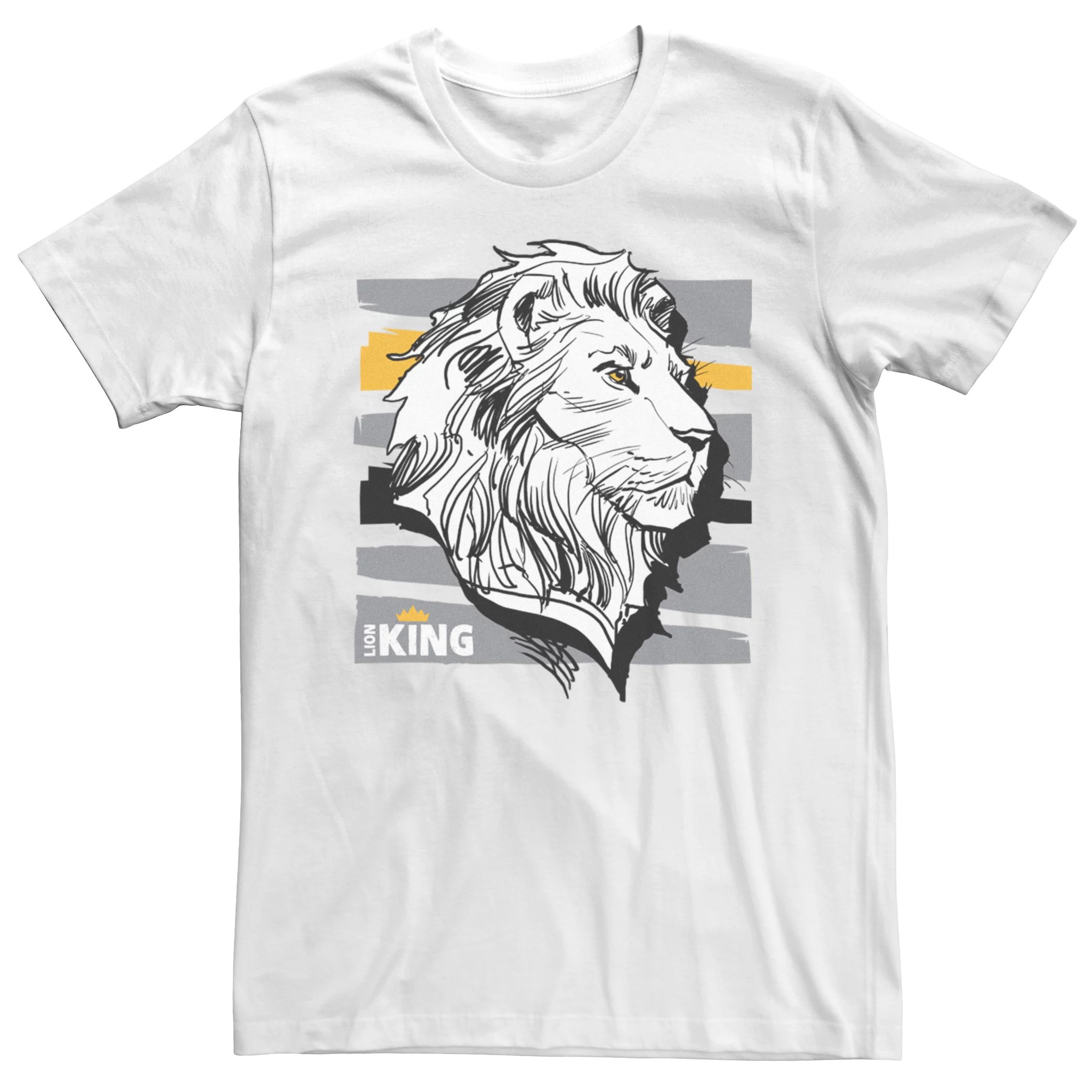 Мужская футболка с рисунком Mufasa 's The Lion King Disney
