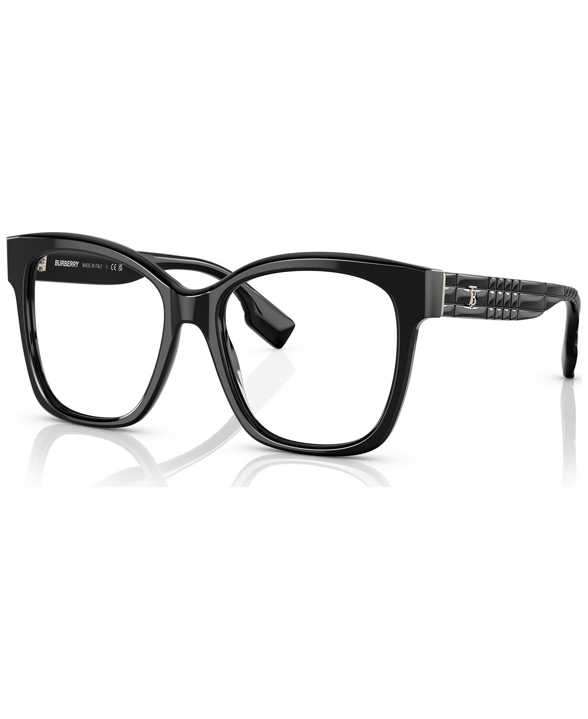цена Женские квадратные очки, BE236351-O Burberry, черный